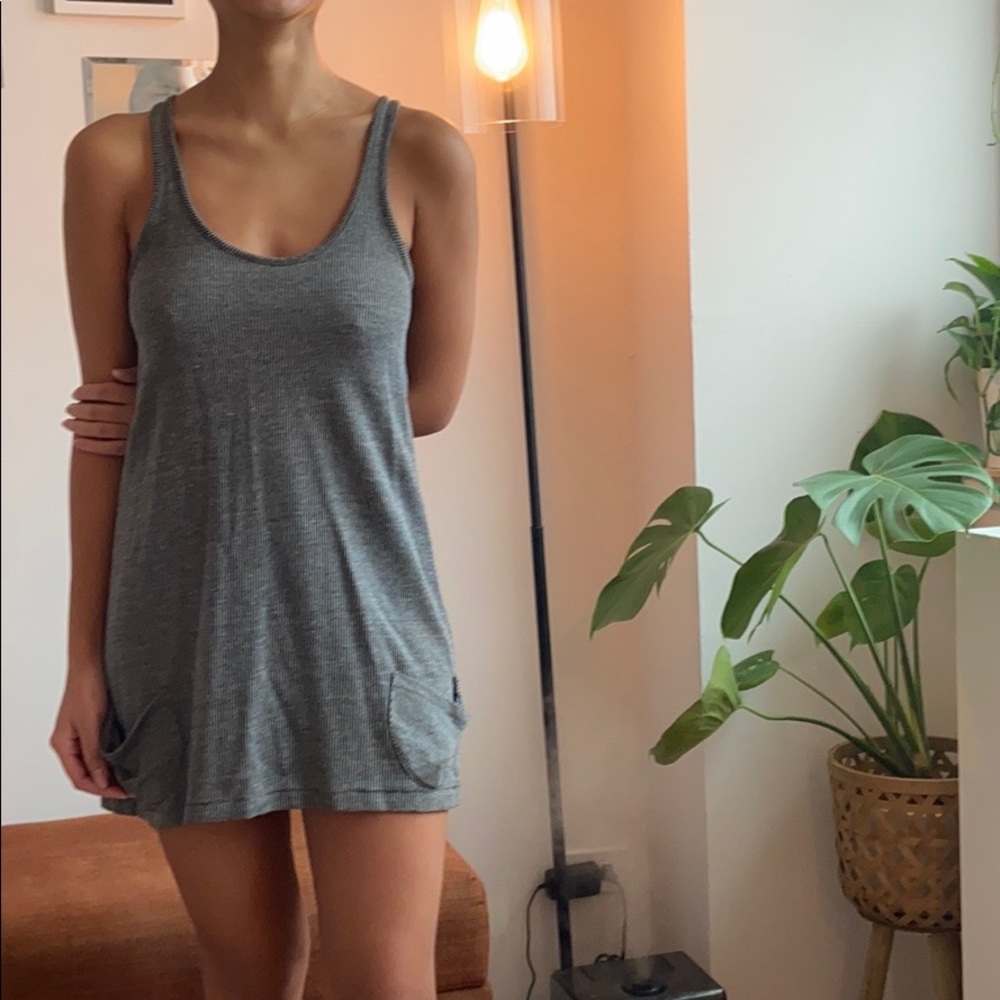 Urban Outfitters Ribbed Dress with Pockets
